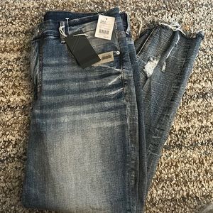 Buckle Black Ankle Skinny Size 33